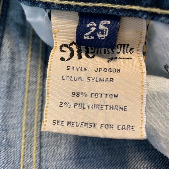 Miss Me JF4408 Distressed Stitching Crops - Picture 5 of 6